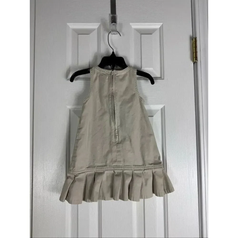 Ralph Lauren Girls Khaki Dress Size 2/2T